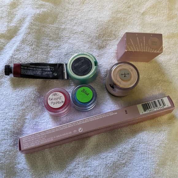 Kit cleanout MAC eye liner eyeshadow pigment paint Flammable Mancatcher some NIB - Picture 3 of 5